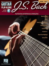 Guitar Play Along Vol. 151 J.S. Bach Guitar and Fretted sheet music cover